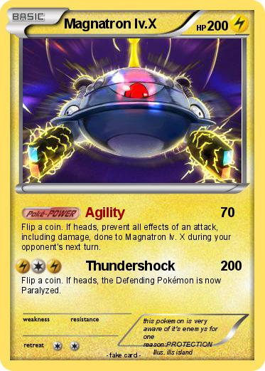 Pokemon Magnatron lv.X