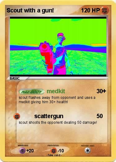 Pokemon Scout with a gun!