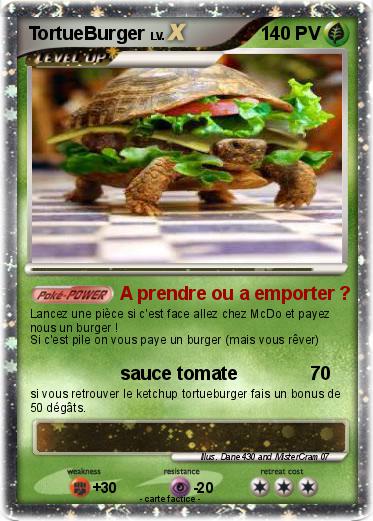 Pokemon TortueBurger