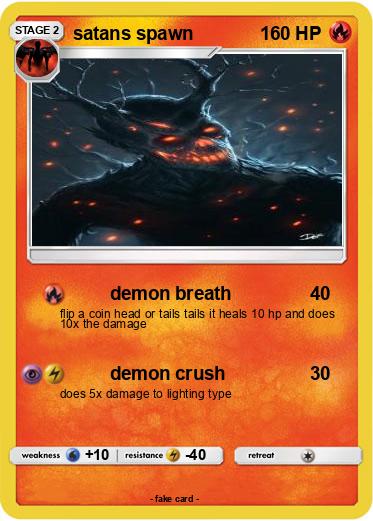 Pokemon satans spawn