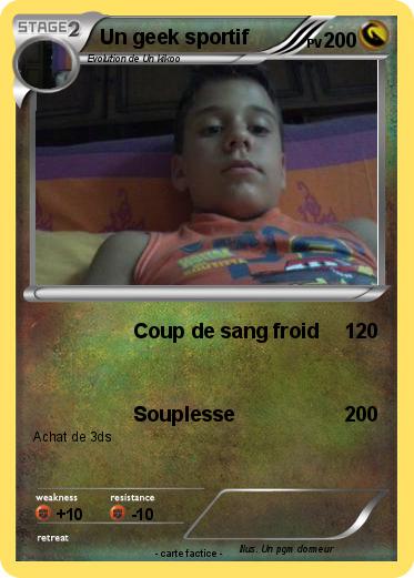 Pokemon Un geek sportif