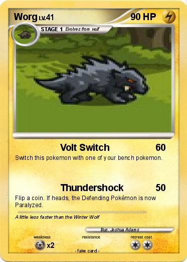 Pokemon Worg