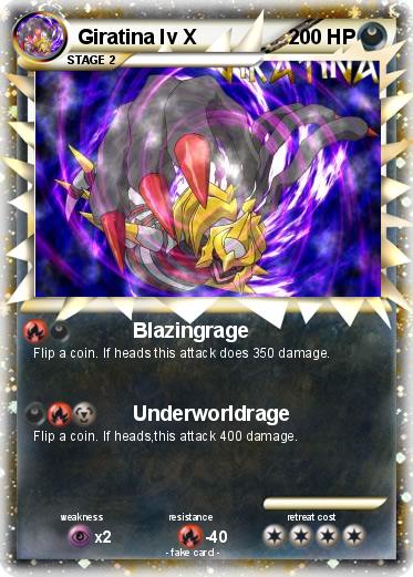 Pokemon Giratina lv X