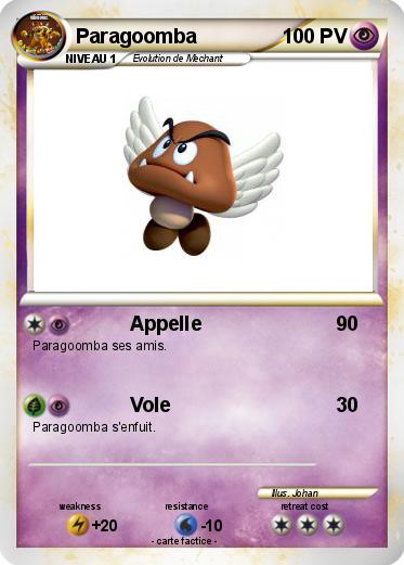 Pokemon Paragoomba