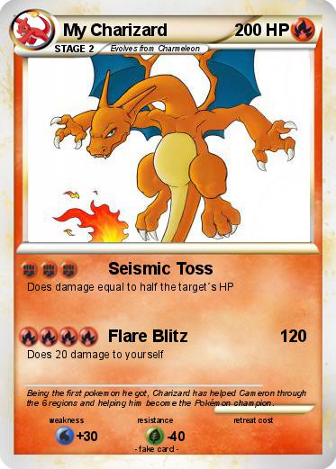 Pokemon My Charizard