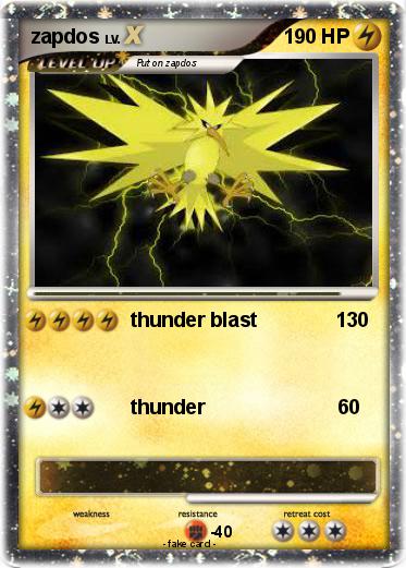 Pokemon zapdos