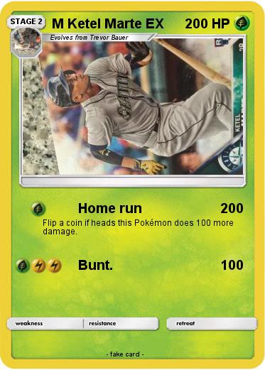 Pokemon M Ketel Marte EX