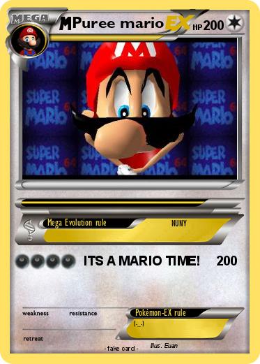 Pokemon Puree mario