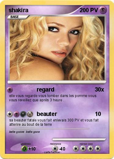 Pokemon shakira