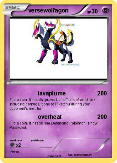 Pokemon versewolfagon