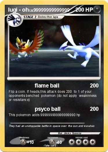 Pokemon lugi - oh