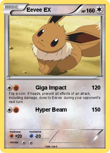 Pokemon Eevee EX