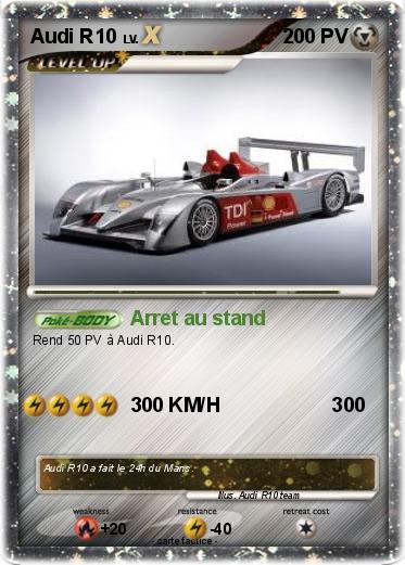 Pokemon Audi R10
