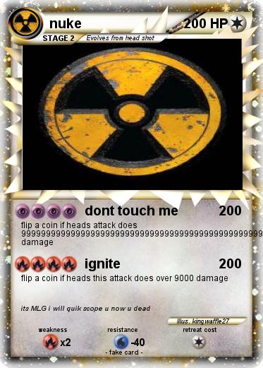 Pokemon nuke