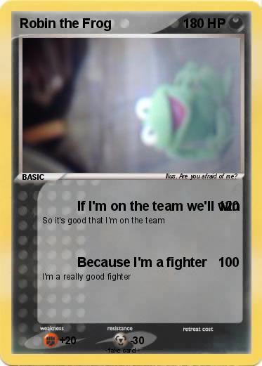 Pokemon Robin the Frog