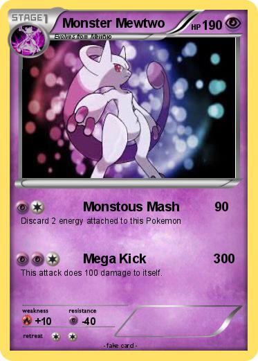 Pokemon Monster Mewtwo