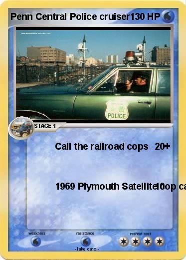 Pokemon Penn Central Police cruiser