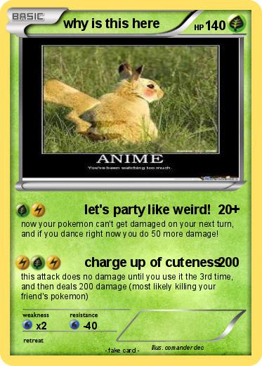 Pokemon why is this here