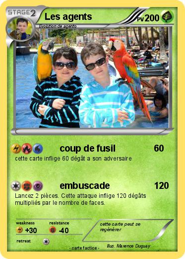 Pokemon Les agents