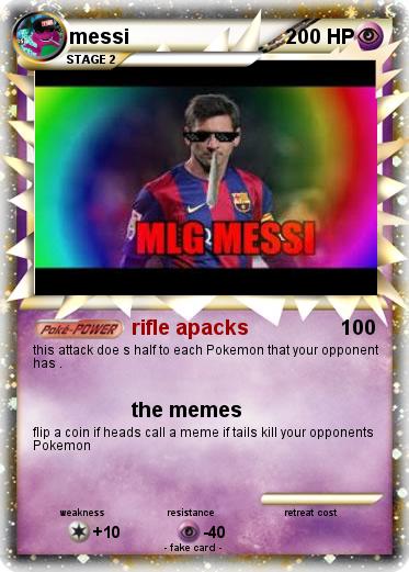 Pokemon messi