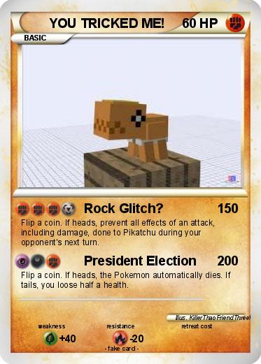 Pokemon YOU TRICKED ME!