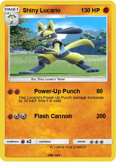 Pokemon Shiny Lucario