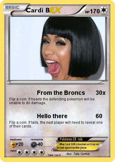 Pokemon Cardi B