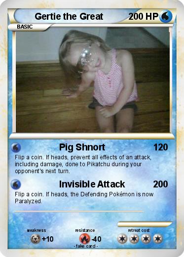 Pokemon Gertie the Great