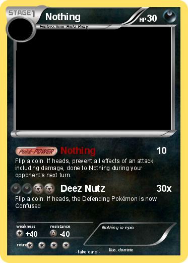 Pokemon Nothing