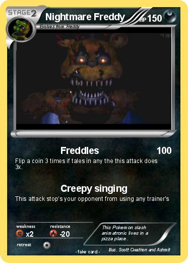 Pokemon Nightmare Freddy