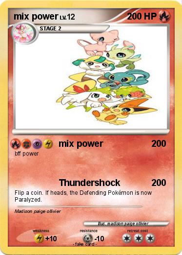 Pokemon mix power