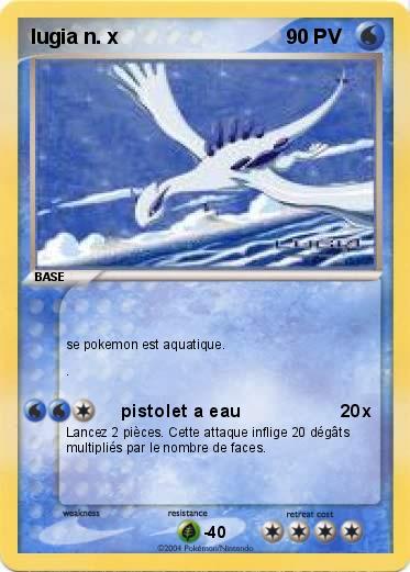 Pokemon lugia n. x