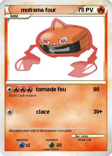 Pokemon motisma four