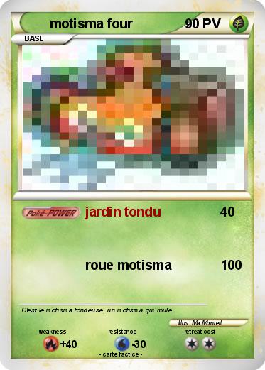 Pokemon motisma four