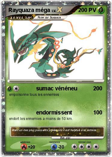 Pokemon Rayquaza méga