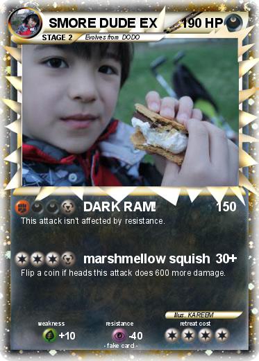 Pokemon SMORE DUDE EX