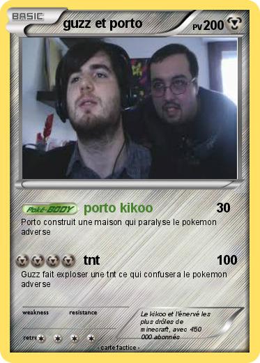 Pokemon guzz et porto