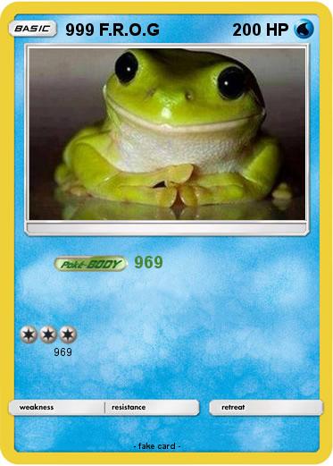 Pokemon 999 F.R.O.G
