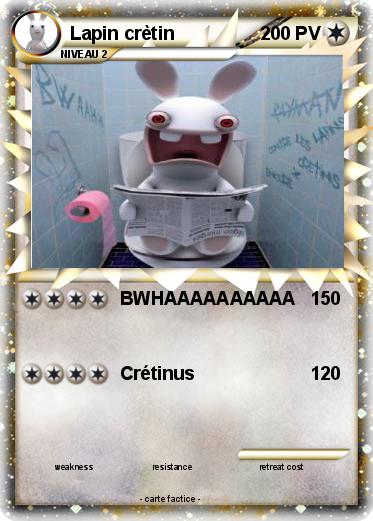 Pokemon Lapin crètin