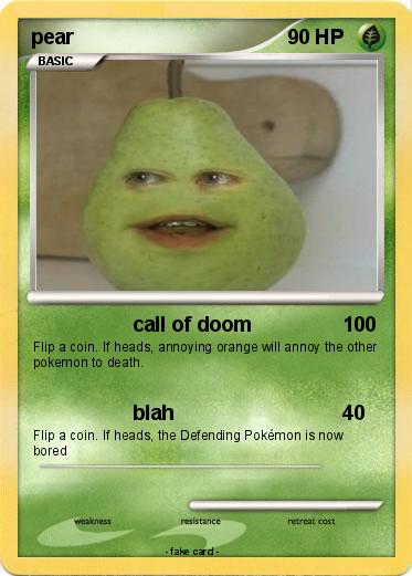Pokemon pear