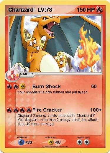 Pokemon Charizard   LV:78        