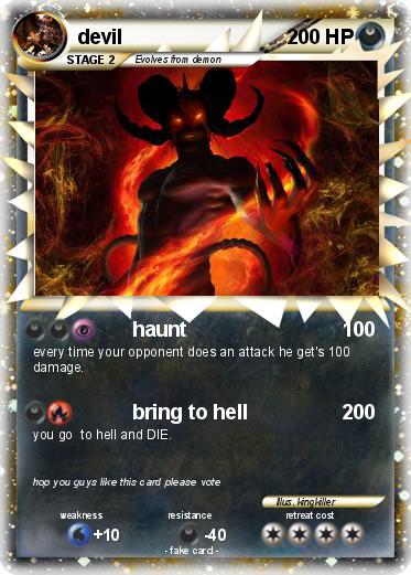 Pokemon devil