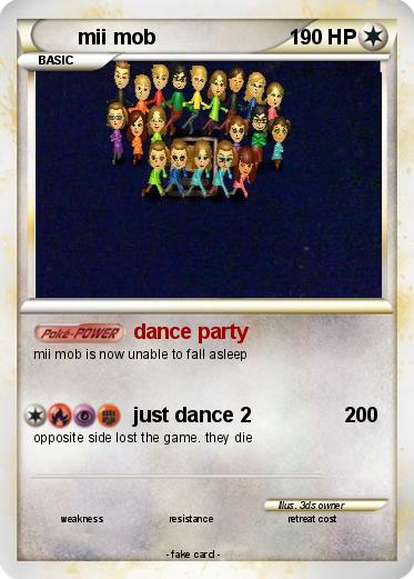 Pokemon mii mob
