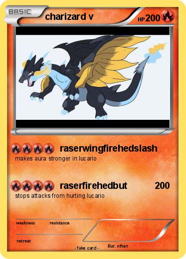 Pokemon charizard v