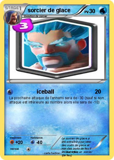 Pokemon sorcier de glace