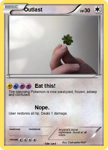 Pokemon Outlast