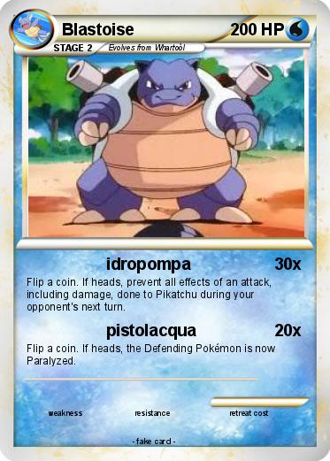 Pokemon Blastoise