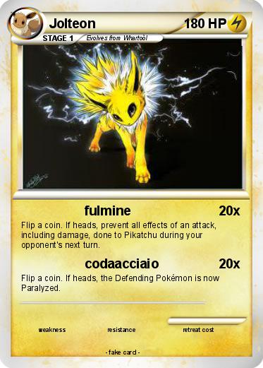 Pokemon Jolteon