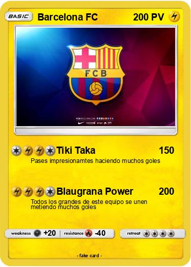 Pokemon Barcelona FC