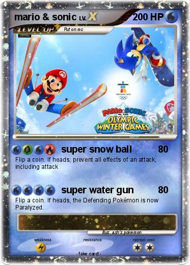 Pokemon mario & sonic